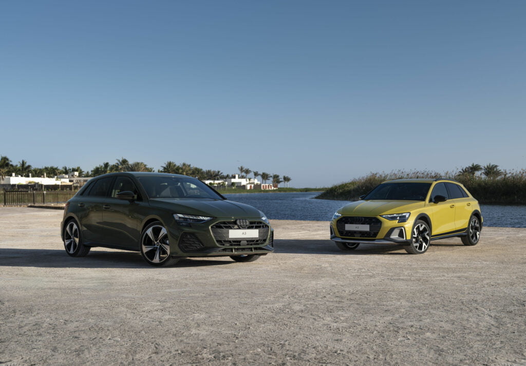 Audi A3 sportback and allstreet crossover