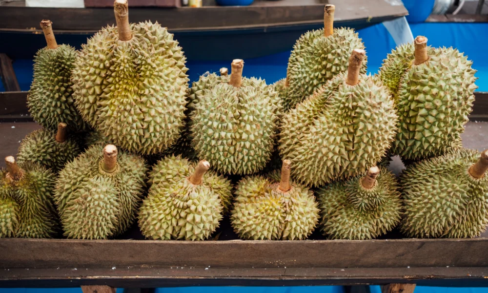 Durian di mobil