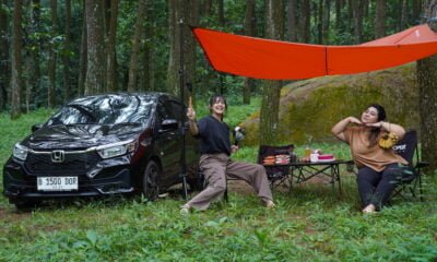 camping ke gunung pancar pakai brio e cvt