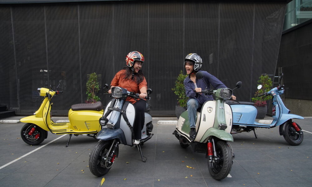 Scooter matic buat adventure dari scomadi