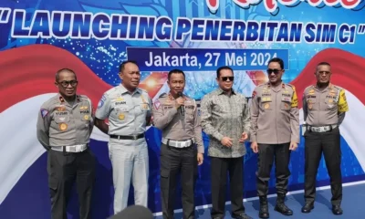 Peresmian SIM C1 oleh Humas Polri