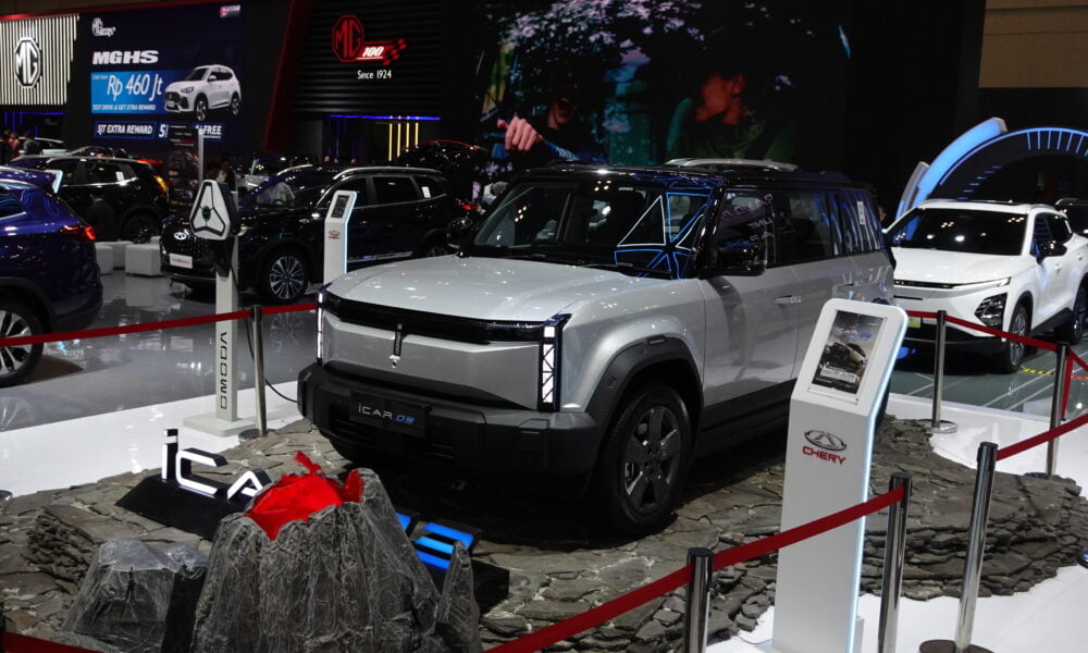 Chery iCar 03 mobil listrik offroad