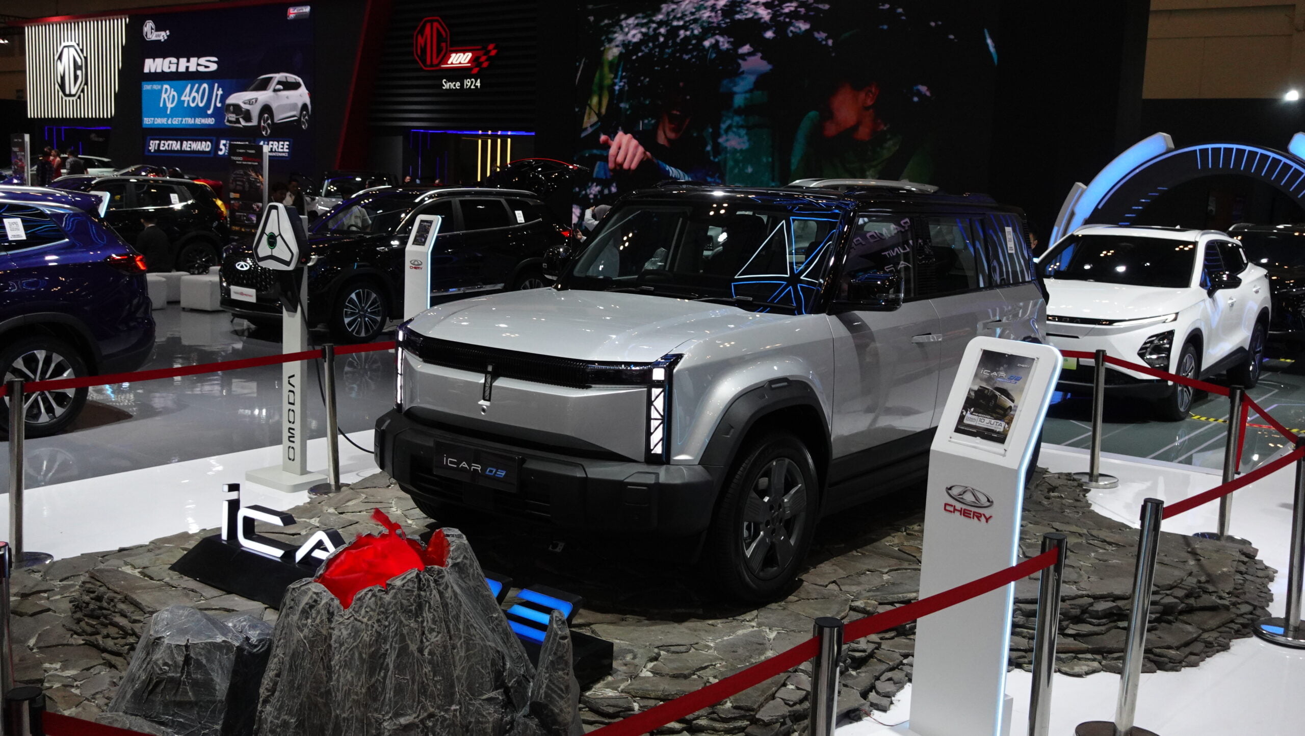 Chery iCar 03 mobil listrik offroad