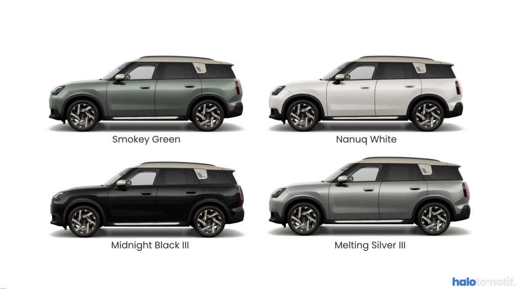 all new electric countryman se all4 colors cocok untuk kado girlfriend day