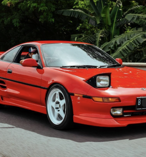 Andre Taulany Toyota MR 2 koleksi mobil klasik