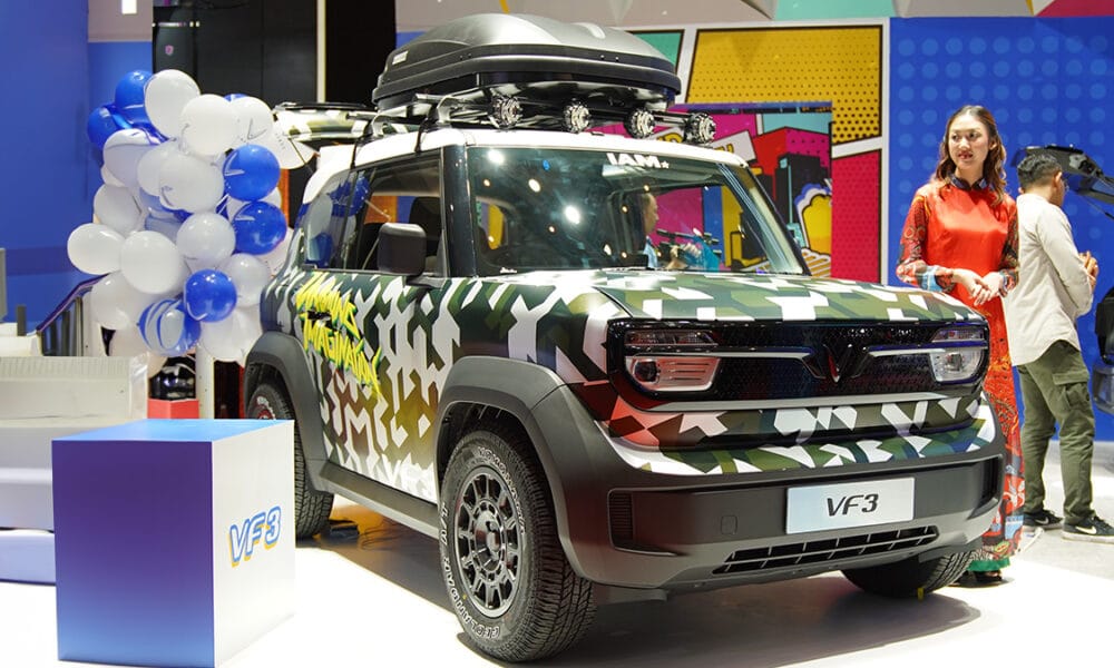 VinFast VF 3 jadi mobil paling banyak di test drive di IIMS 2025