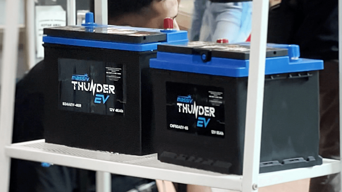 Massiv Thunder Ev aki khusus mobil listrik pertama di Indonesia