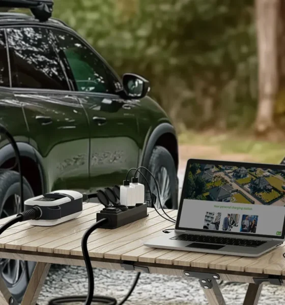 Vehicle to load (V2L) electric car