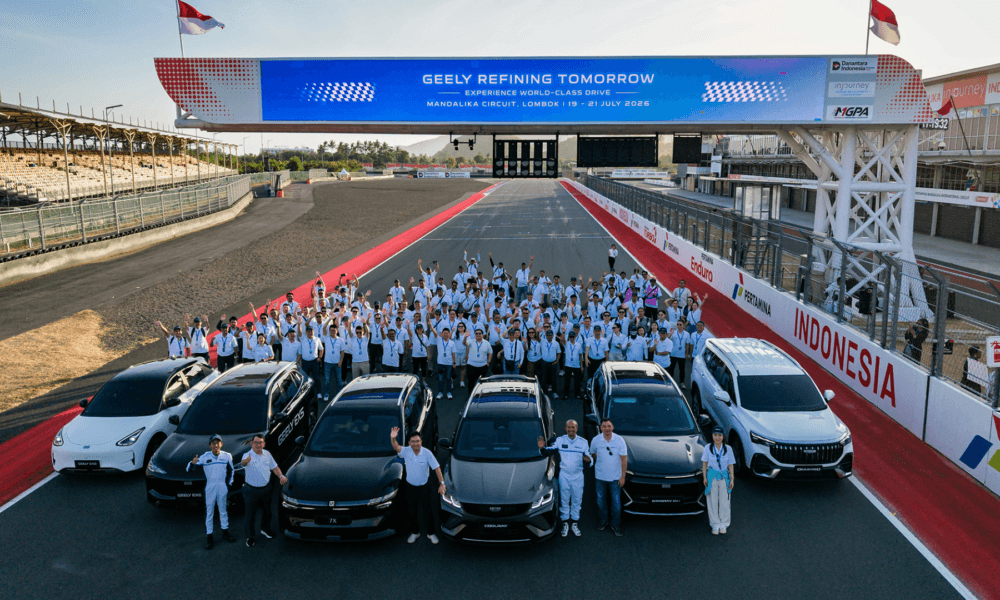 Geely coolray di sirkuit mandalika