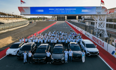 Geely coolray di sirkuit mandalika